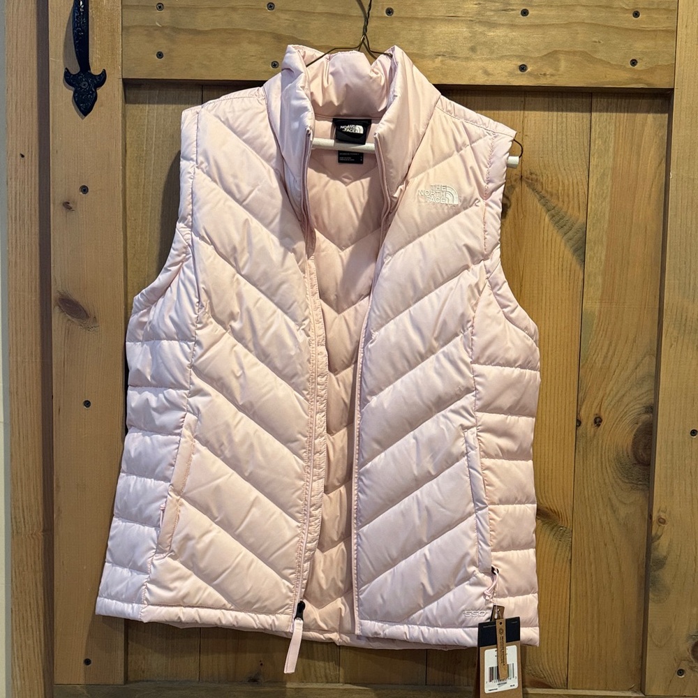 The North Face Women's Light Pink Quilted Vest